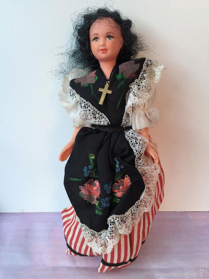 Grande Poupée Celluloïd Rodoid Milano Années 50 - 80 Cm, Fille, état D'usage