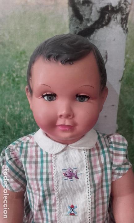Mu&ntilde;ecas celuloide: Mu&ntilde;eco de celuloide de 70 cm, a&ntilde;os 50 (ADMITO OFERTAS) - Foto 3