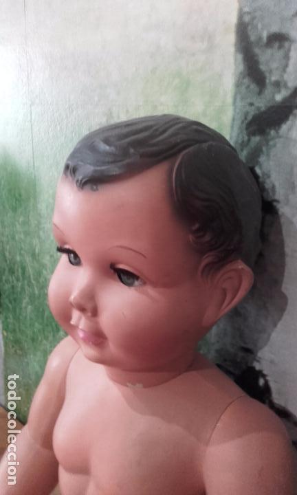 Mu&ntilde;ecas celuloide: Mu&ntilde;eco de celuloide de 70 cm, a&ntilde;os 50 (ADMITO OFERTAS) - Foto 11