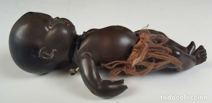 Mu&ntilde;ecas celuloide: MU&Ntilde;ECO NEGRITO. CELULOIDE. MARCA TORTUGA. ALEMANIA. CIRCA 1940. - Foto 12