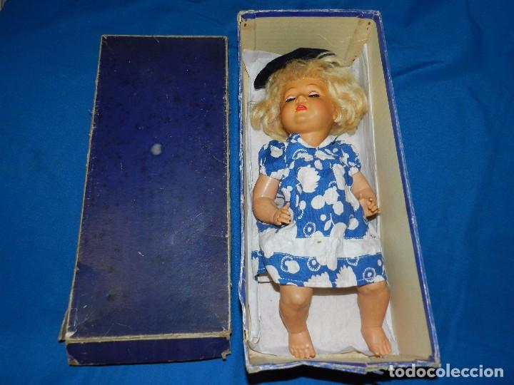 Mu&ntilde;ecas celuloide: (B37) MU&Ntilde;ECA MARCA BRUNO SCHMIDT SCHUTZ MARKE S/36 , GERMANY , MU&Ntilde;ECA CON CAJA - Foto 2
