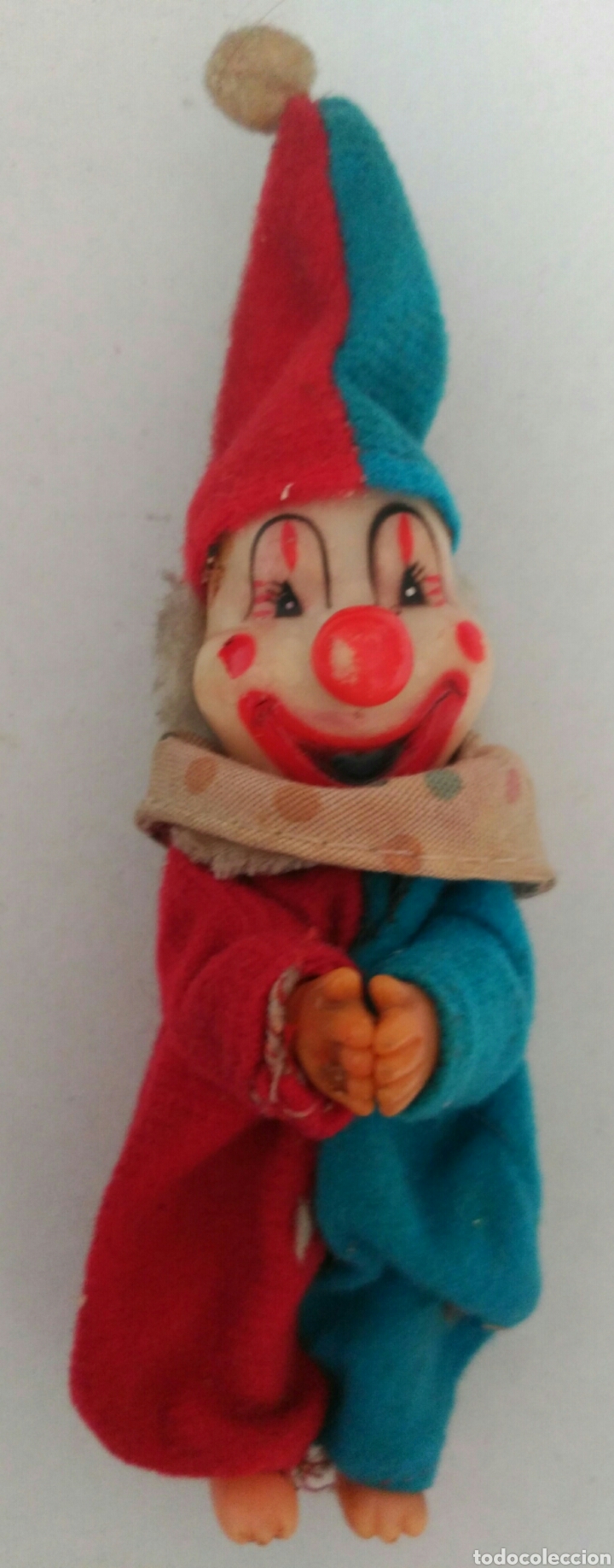 Mu&ntilde;ecas celuloide: PAYASITO DE CELULOIDE CON MECANISMO PARA APLAUDIR - Foto 1
