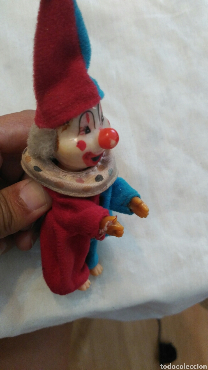 Mu&ntilde;ecas celuloide: PAYASITO DE CELULOIDE CON MECANISMO PARA APLAUDIR - Foto 3