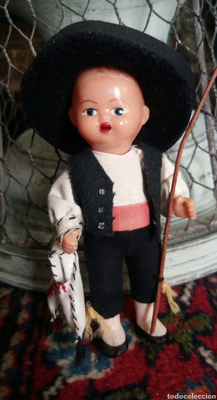 Mu&ntilde;ecas celuloide: Antiguo mu&ntilde;eco de celuloide. - Foto 1