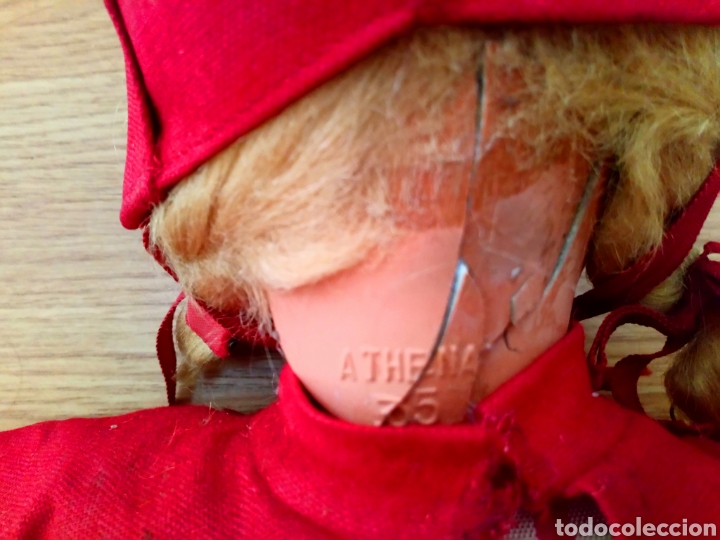 Mu&ntilde;ecas celuloide: MU&Ntilde;ECA ATHENA CAPERUCITA ROJA. DE CELULOIDE. PARA RESTAURAR LA CARITA - Foto 8