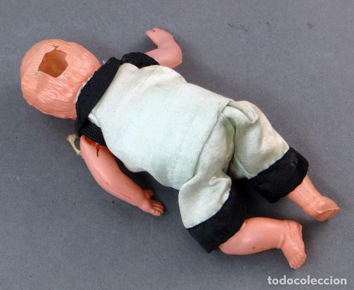 Mu&ntilde;ecas celuloide: Mu&ntilde;eca y beb&eacute; celuloide para casa mu&ntilde;ecas con ropa original a&ntilde;os 20 - 30 - Foto 3