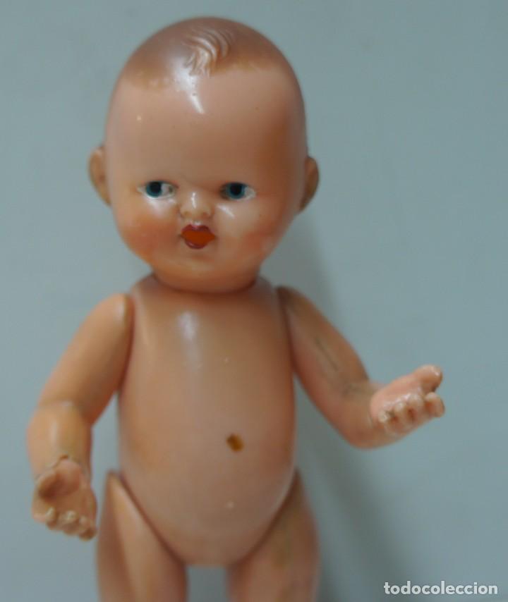 Mu&ntilde;ecas celuloide: MU&Ntilde;ECO DE CELULOIDE MARCA SV , MIDE 16 cm - Foto 2