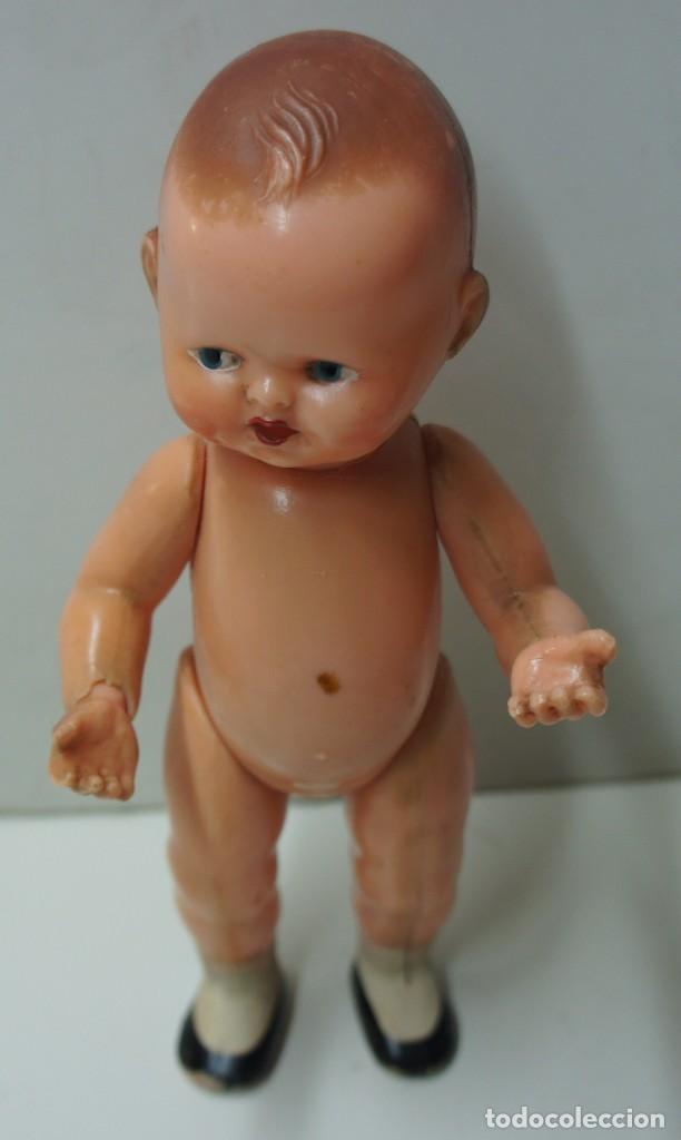Mu&ntilde;ecas celuloide: MU&Ntilde;ECO DE CELULOIDE MARCA SV , MIDE 16 cm - Foto 3