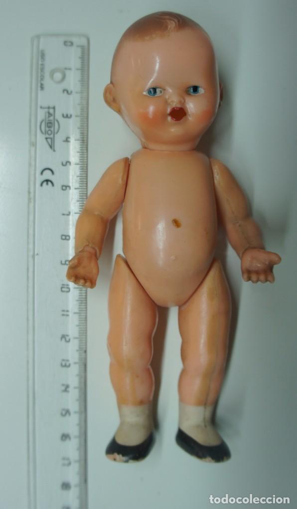 Mu&ntilde;ecas celuloide: MU&Ntilde;ECO DE CELULOIDE MARCA SV , MIDE 16 cm - Foto 9