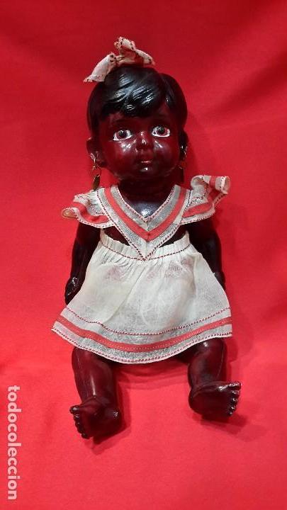 Mu&ntilde;ecas celuloide: NEGRITA EN CELULOIDE. - Foto 1