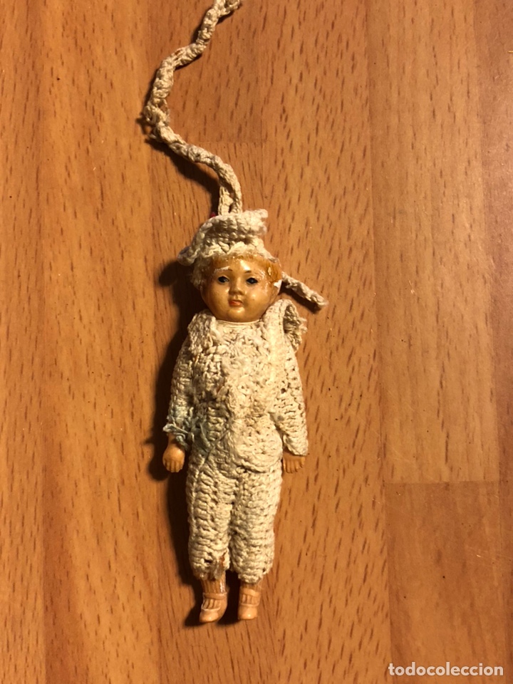 Mu&ntilde;ecas celuloide: Peque&ntilde;o mu&ntilde;eco de celuloide 7 cm - Foto 2