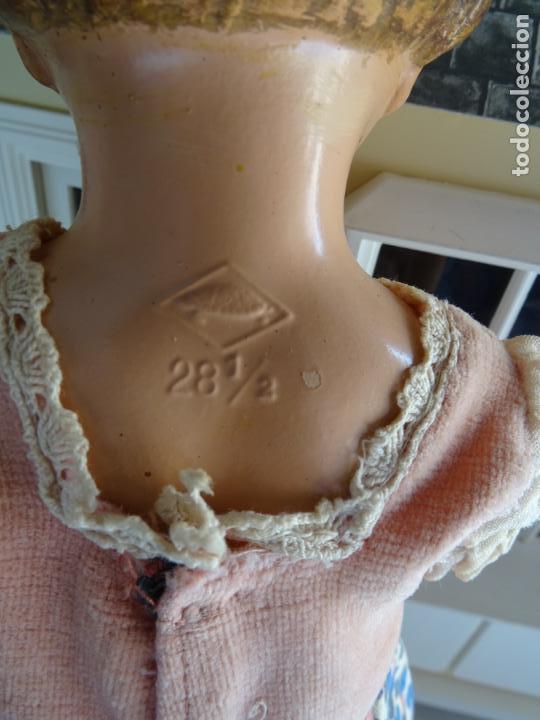 Mu&ntilde;ecas celuloide: ANTIGUA MU&Ntilde;ECA ALEMANA MARCADA TORTUGA - Foto 7