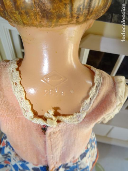 Mu&ntilde;ecas celuloide: ANTIGUA MU&Ntilde;ECA ALEMANA MARCADA TORTUGA - Foto 8