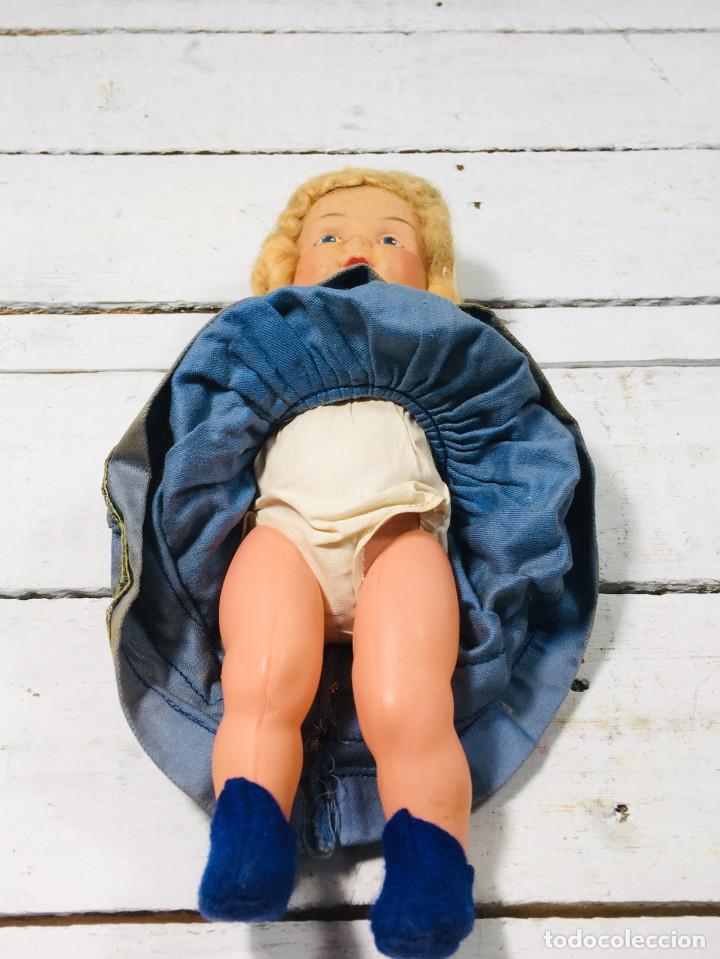 Mu&ntilde;ecas celuloide: MU&Ntilde;ECA FRANCESA DE CELULOIDE O SIMILAR CON TRAJE TRADICIONAL A&Ntilde;OS 60 - Foto 6