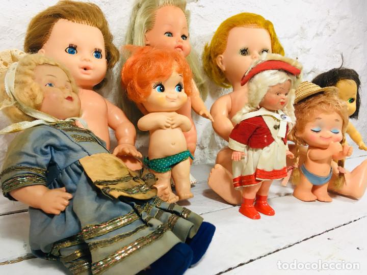 Mu&ntilde;ecas celuloide: MU&Ntilde;ECA FRANCESA DE CELULOIDE O SIMILAR CON TRAJE TRADICIONAL A&Ntilde;OS 60 - Foto 9
