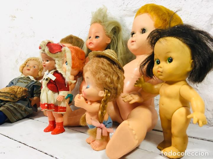 Mu&ntilde;ecas celuloide: MU&Ntilde;ECA FRANCESA DE CELULOIDE O SIMILAR CON TRAJE TRADICIONAL A&Ntilde;OS 60 - Foto 10