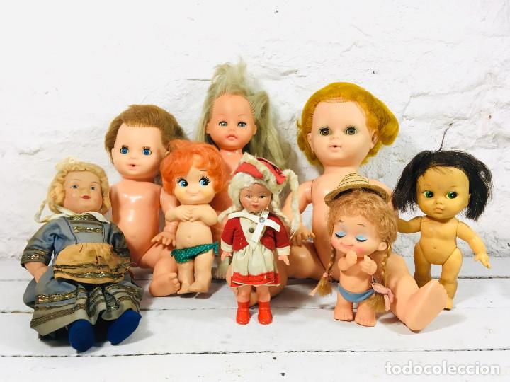 Mu&ntilde;ecas celuloide: MU&Ntilde;ECA FRANCESA DE CELULOIDE O SIMILAR CON TRAJE TRADICIONAL A&Ntilde;OS 60 - Foto 11