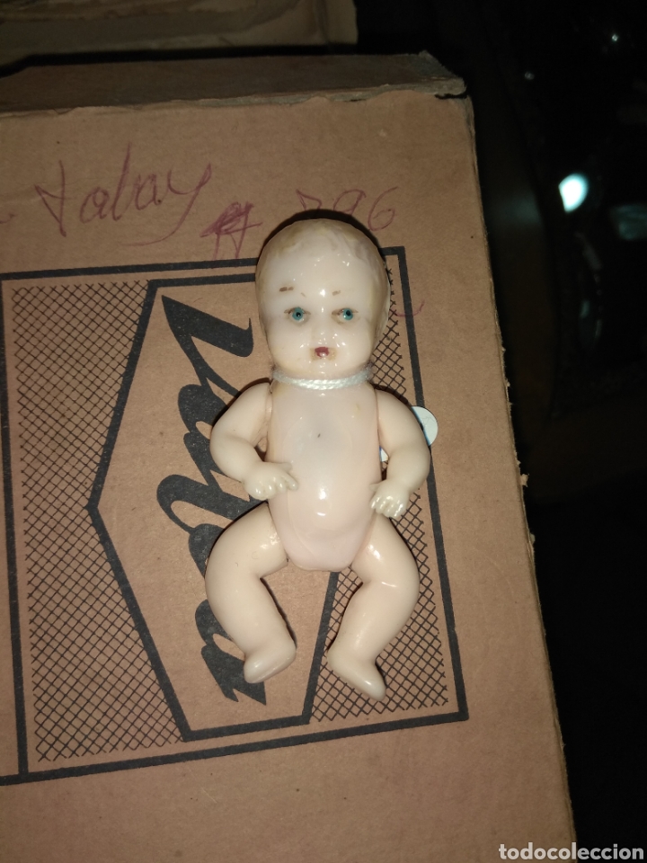 Mu&ntilde;ecas celuloide: Peque&ntilde;o Mu&ntilde;eco Beb&eacute; de Celuloide - Foto 1