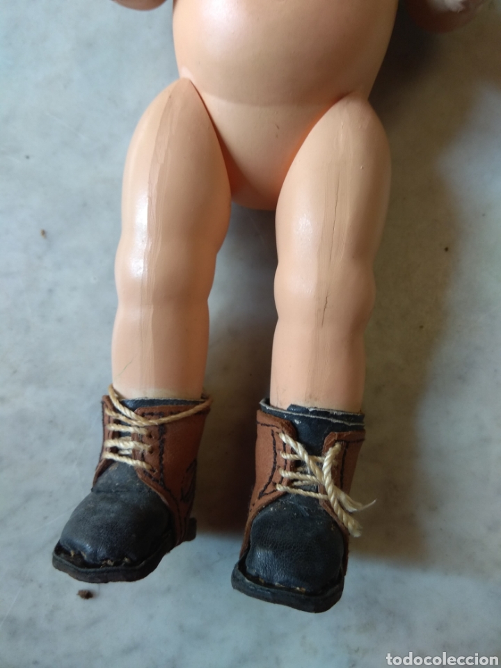 Mu&ntilde;ecas celuloide: Antiguo Mu&ntilde;eco de Pl&aacute;stico - Celuloide - Foto 4