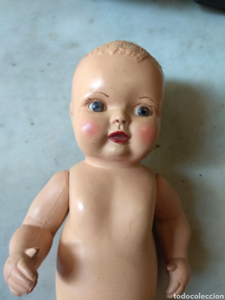 Mu&ntilde;ecas celuloide: Antiguo Mu&ntilde;eco de Pl&aacute;stico - Celuloide - Foto 5