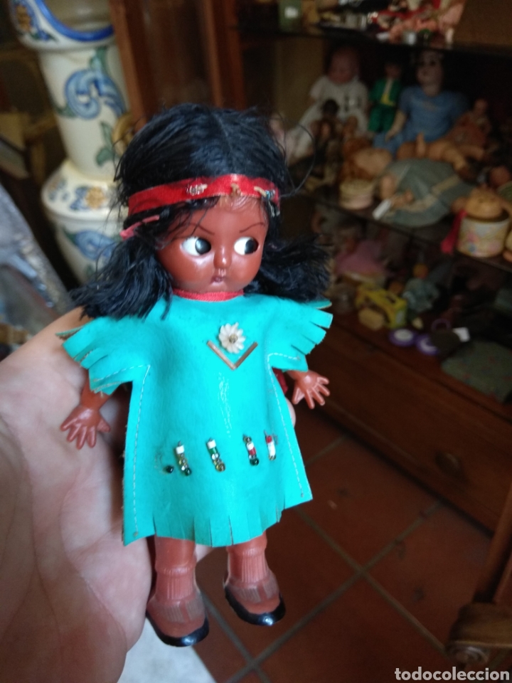 Mu&ntilde;ecas celuloide: Antigua Mu&ntilde;eca India - Foto 3