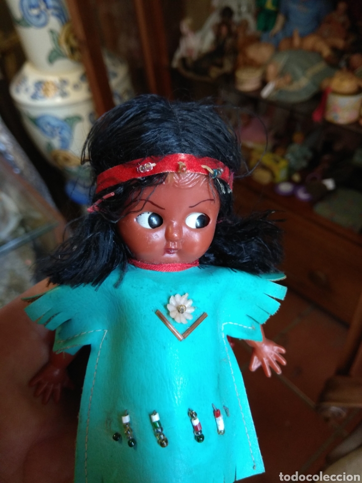 Mu&ntilde;ecas celuloide: Antigua Mu&ntilde;eca India - Foto 4