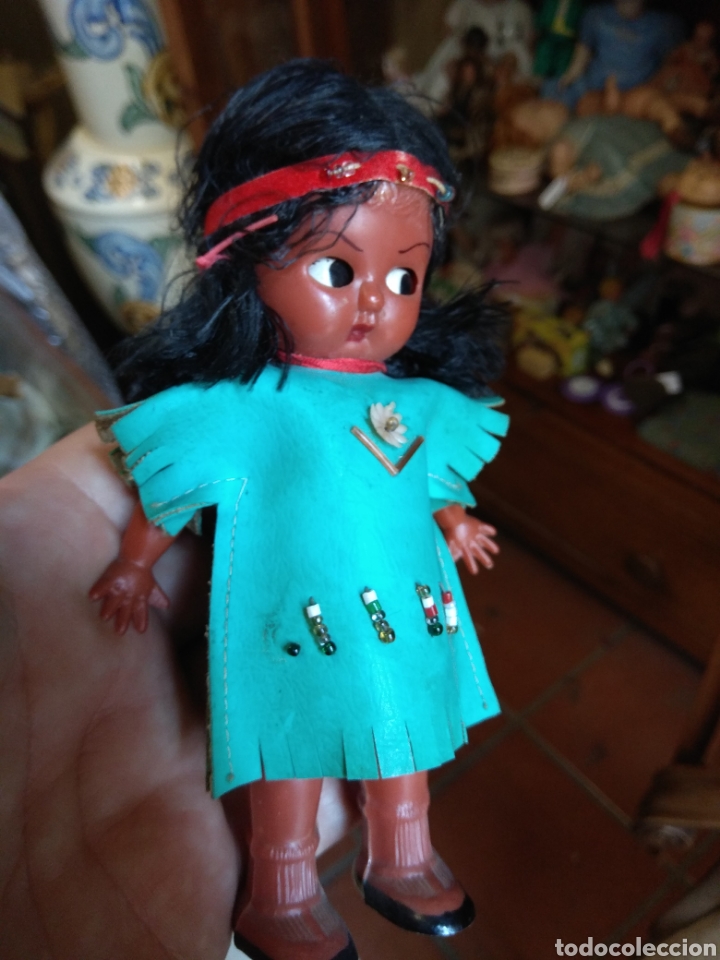 Mu&ntilde;ecas celuloide: Antigua Mu&ntilde;eca India - Foto 5