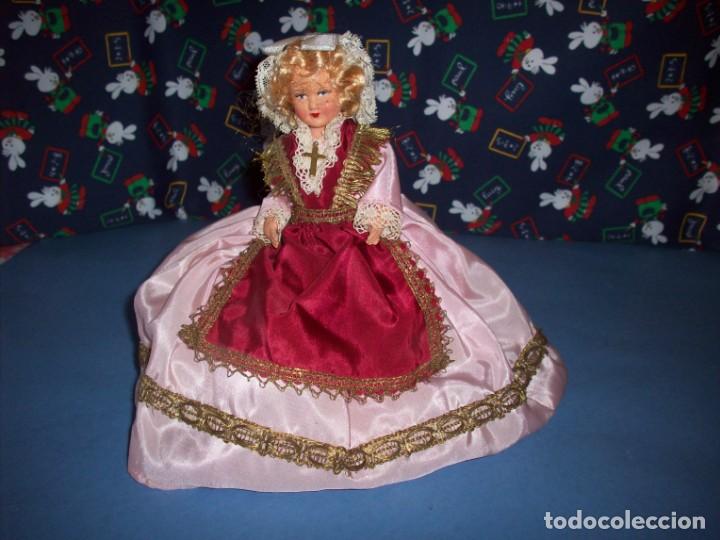 Mu&ntilde;ecas celuloide: mu&ntilde;eca celuloide regional a&ntilde;os 50 - Foto 1