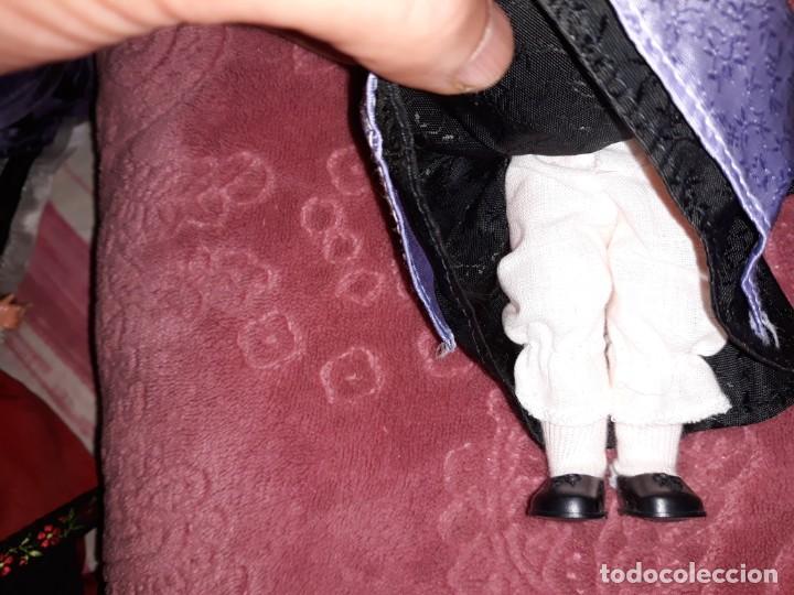Mu&ntilde;ecas celuloide: Preciosa Mu&ntilde;eca Pelo Mohair, ojos durmientes. - Foto 5