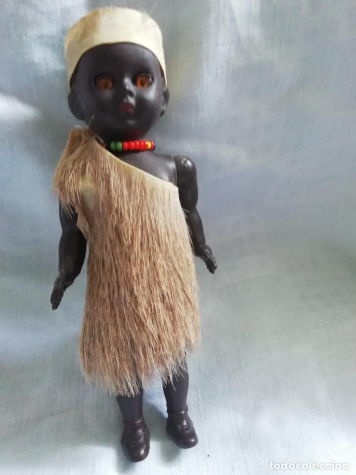 Mu&ntilde;ecas celuloide: Antiguo mu&ntilde;equito 18cm - Foto 1
