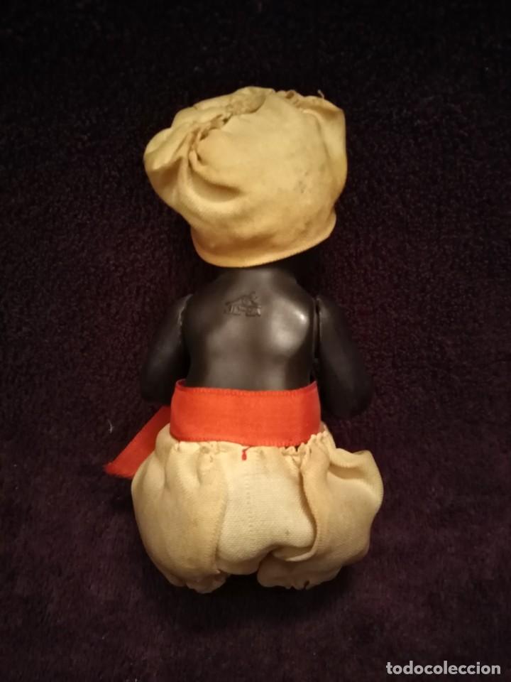 Mu&ntilde;ecas celuloide: Mu&ntilde;eco negrito antiguo - Foto 2