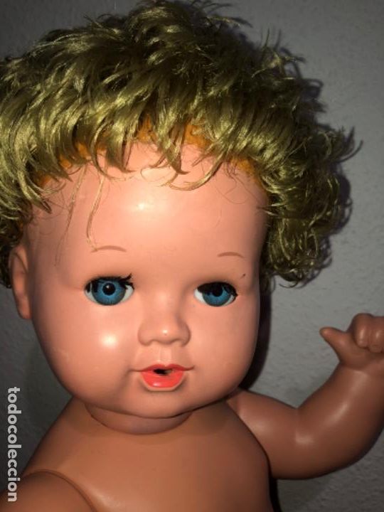 Mu&ntilde;ecas celuloide: Mu&ntilde;eco beb&eacute; alem&aacute;n gran tama&ntilde;o - Foto 1