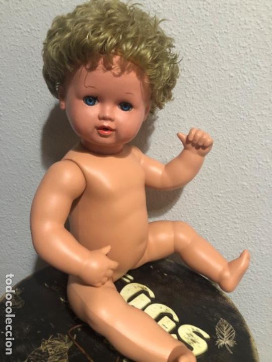 Mu&ntilde;ecas celuloide: Mu&ntilde;eco beb&eacute; alem&aacute;n gran tama&ntilde;o - Foto 2