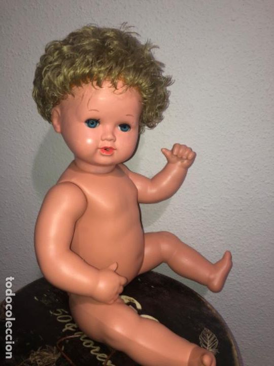 Mu&ntilde;ecas celuloide: Mu&ntilde;eco beb&eacute; alem&aacute;n gran tama&ntilde;o - Foto 3