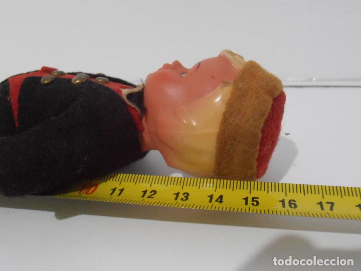 Mu&ntilde;ecas celuloide: ANTIGUO MU&Ntilde;ECO NI&Ntilde;O CELULOIDE A CUERDA FUNCIONA, FRANCIA - Foto 6