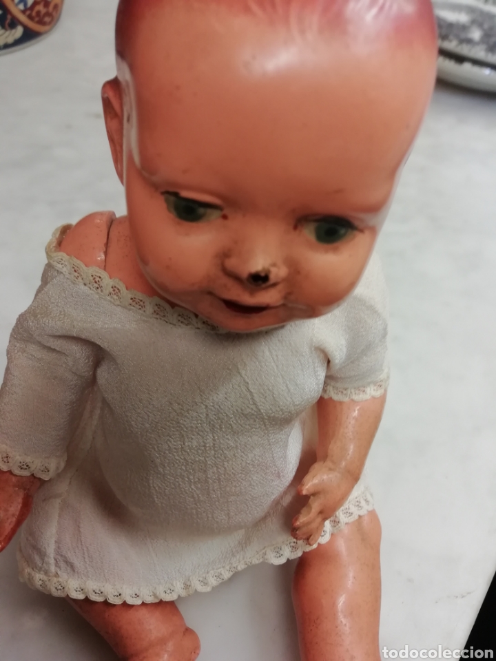 Mu&ntilde;ecas celuloide: Mu&ntilde;eco celuloide antiguo - Foto 3