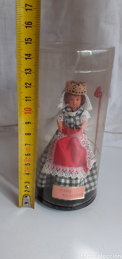 Mu&ntilde;ecas celuloide: MU&Ntilde;ECA REGIONAL DAME CARCASSE CELULOIDE EN SU BLISTER - Foto 2