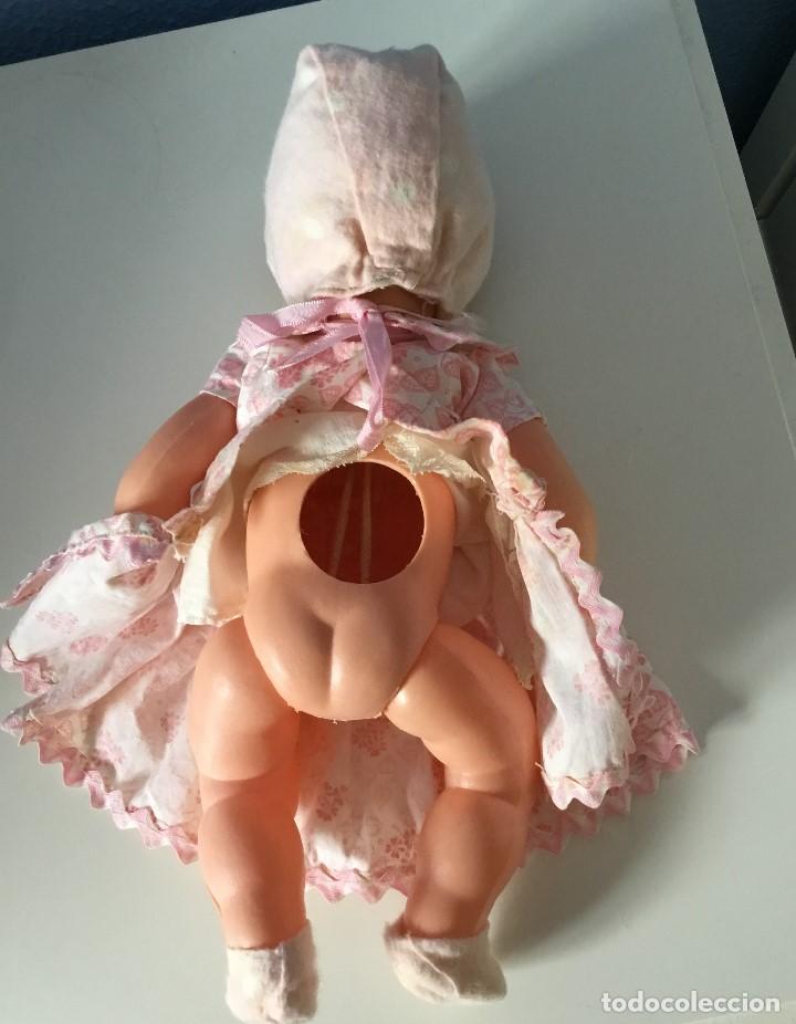 Mu&ntilde;ecas celuloide: Mu&ntilde;eca cabeza de celuloide y cuerpo de pl&aacute;stico. A&ntilde;os 50-60 - Foto 7