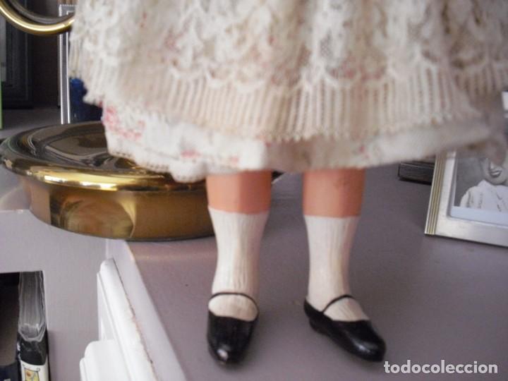 Mu&ntilde;ecas celuloide: MU&Ntilde;ECA DE CELULOIDE TODA ORIGINAL, 35 CMS, EN EL CUELLO MARCA FRANCE 35 - Foto 8