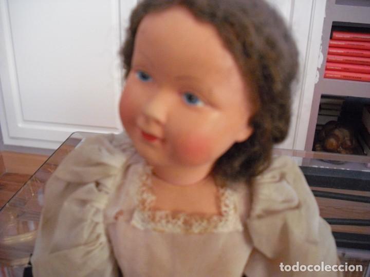 Mu&ntilde;ecas celuloide: MU&Ntilde;ECA DE CELULOIDE TODA ORIGINAL, 35 CMS, EN EL CUELLO MARCA FRANCE 35 - Foto 11