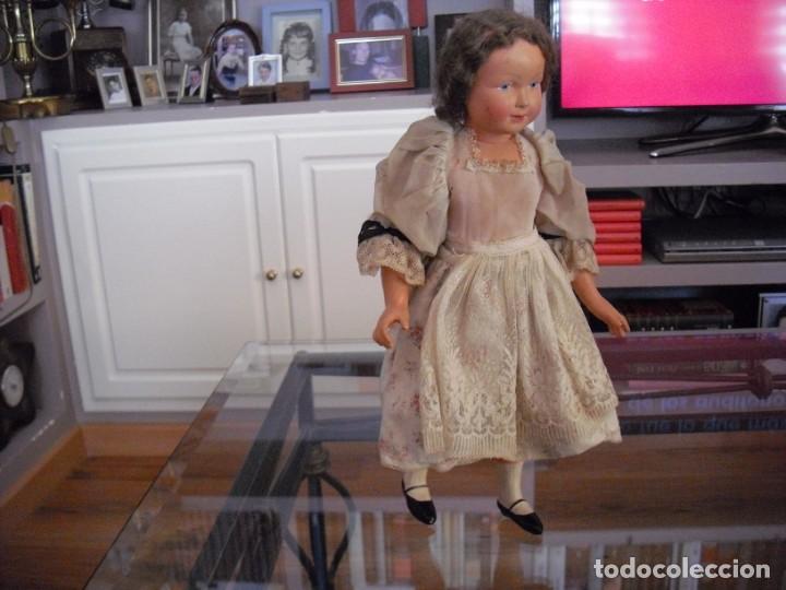 Mu&ntilde;ecas celuloide: MU&Ntilde;ECA DE CELULOIDE TODA ORIGINAL, 35 CMS, EN EL CUELLO MARCA FRANCE 35 - Foto 13