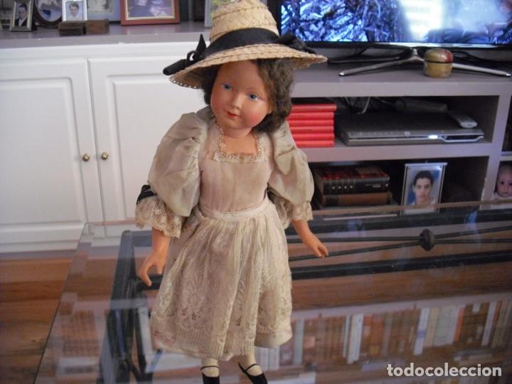 Mu&ntilde;ecas celuloide: MU&Ntilde;ECA DE CELULOIDE TODA ORIGINAL, 35 CMS, EN EL CUELLO MARCA FRANCE 35 - Foto 17