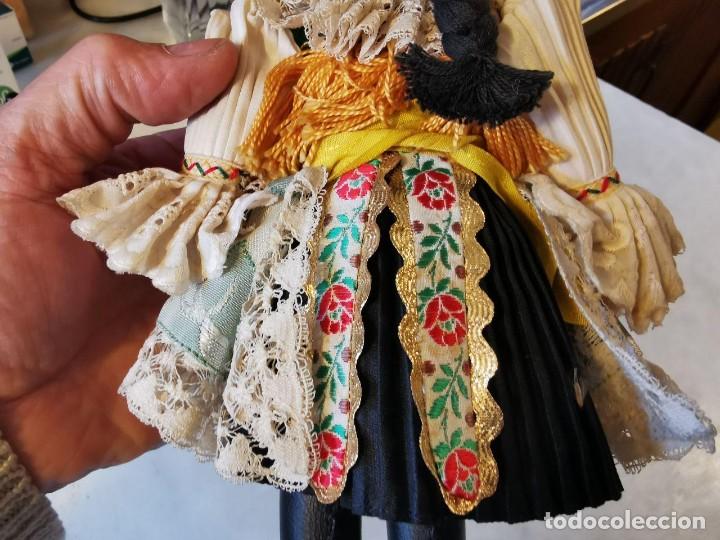 Mu&ntilde;ecas celuloide: MU&Ntilde;EQITA REGIONAL RUSA - CABEZA CELULOIDE 23 CM - Foto 6