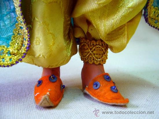Mu&ntilde;ecas celuloide: ANTIGUA MU&Ntilde;ECA DE CELULOIDE, INDIA, CON TRAJE - Foto 8