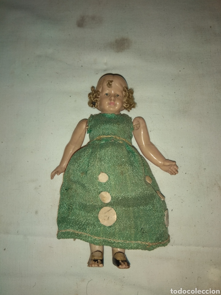 Mu&ntilde;ecas celuloide: Antigua Mu&ntilde;eca Celuloide - Marca Tortuga - - Foto 1