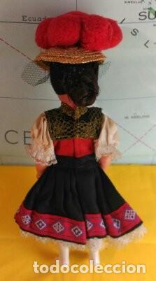 Mu&ntilde;ecas celuloide: CURIOSA MU&Ntilde;ECA ALEMANA MARCA WESTO, CON TRAJE REGIONAL, DE CELULOIDE, REBAJADA - Foto 3