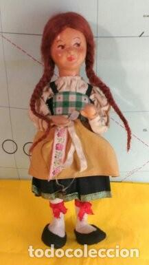Mu&ntilde;ecas celuloide: RAR&Iacute;SIMA MU&Ntilde;ECA ALEMANA DE CELULOIDE A&Ntilde;OS 40. - Foto 2