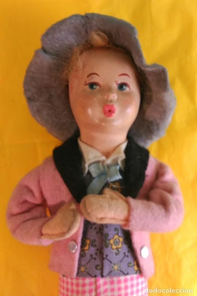 Mu&ntilde;ecas celuloide: RAR&Iacute;SIMO MU&Ntilde;ECO ALEMAN DE CELULOIDE A&Ntilde;OS 40. - Foto 2