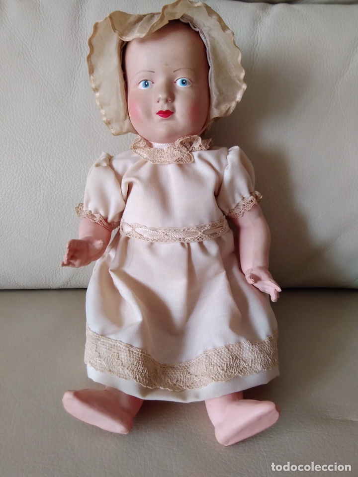 Mu&ntilde;ecas celuloide: Mu&ntilde;eca antigua &Aacute;guila -Francia - Foto 1
