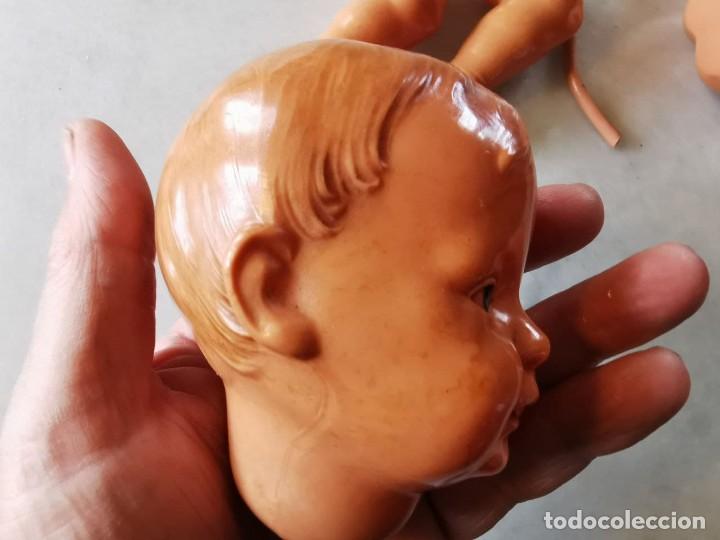 Mu&ntilde;ecas celuloide: MU&Ntilde;ECO DE CELULOIDE MARCA SCHUTZ MARKE ( TORTUGA ) 28 GERMANY - Foto 12